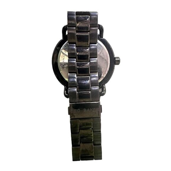 TED BAKER LONDON Watch Time is of the Essence Purple Black Stainless Steel Watch - Picture 9 of 13